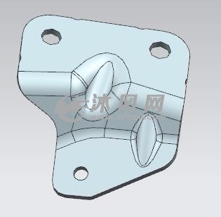 捷豹汽车安全带固定扣美图工厂连续冲压模具结构解析